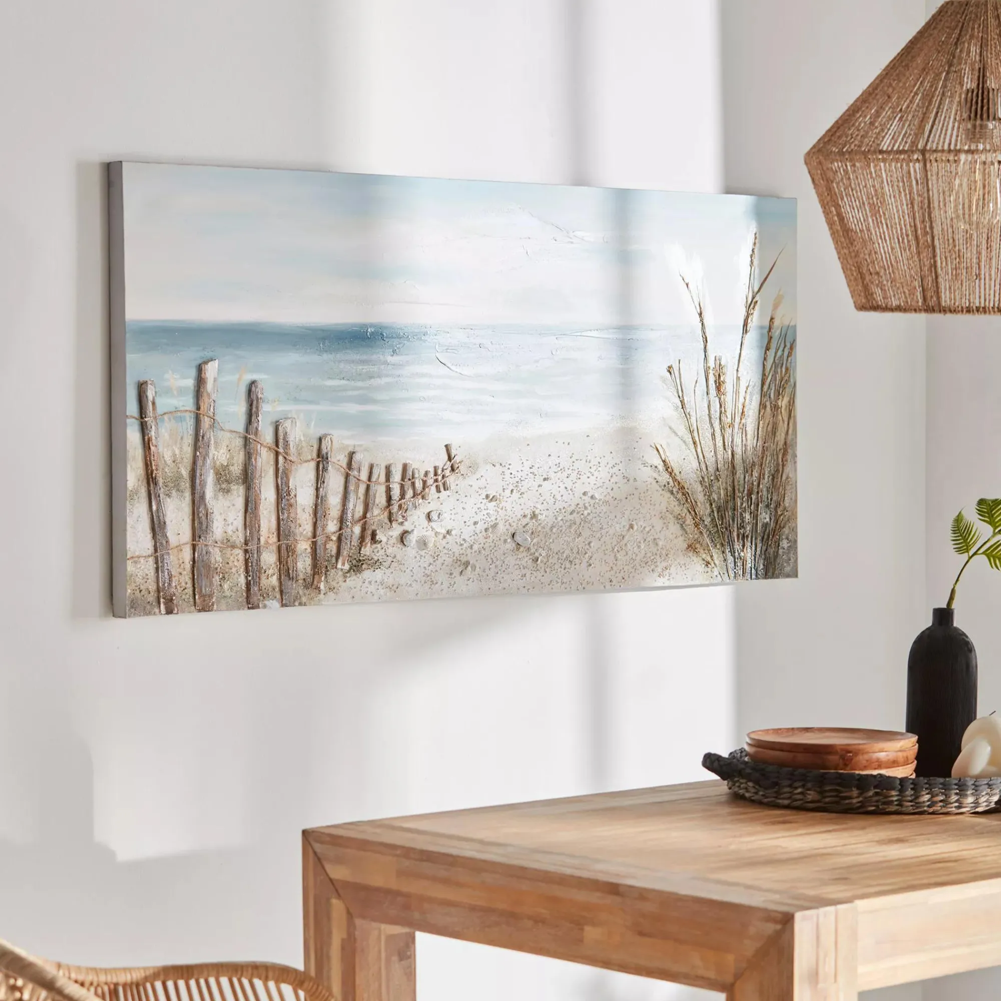 Best Bouclair Oil Painted Path to the Beach