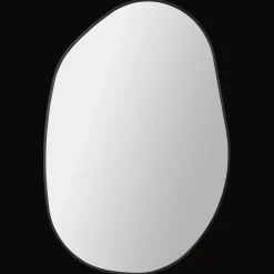 Outlet Bouclair Organic Shaped Black Mirror