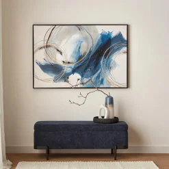 Clearance Bouclair Ottoman Bench with Storage