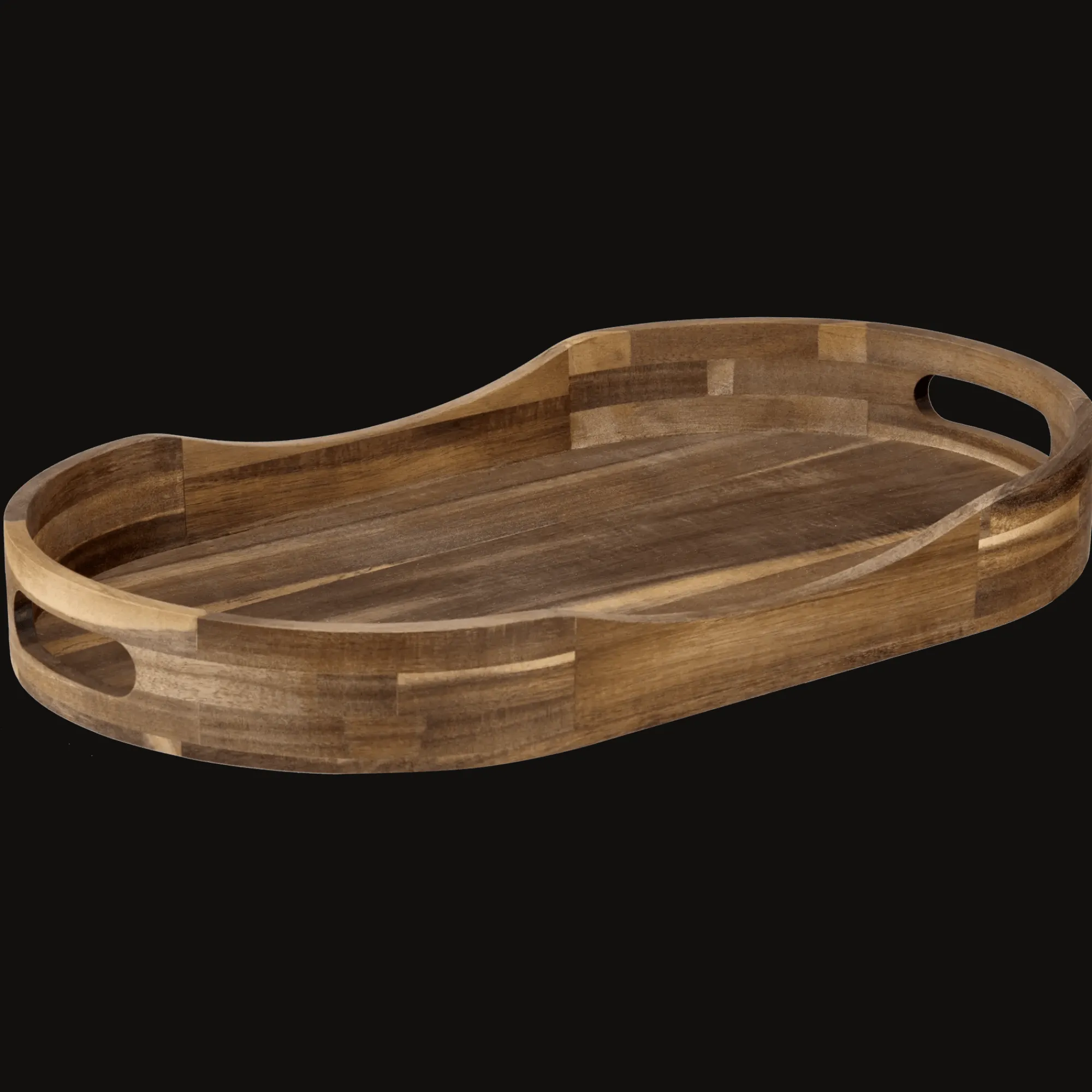 New Bouclair Oval Wood Tray