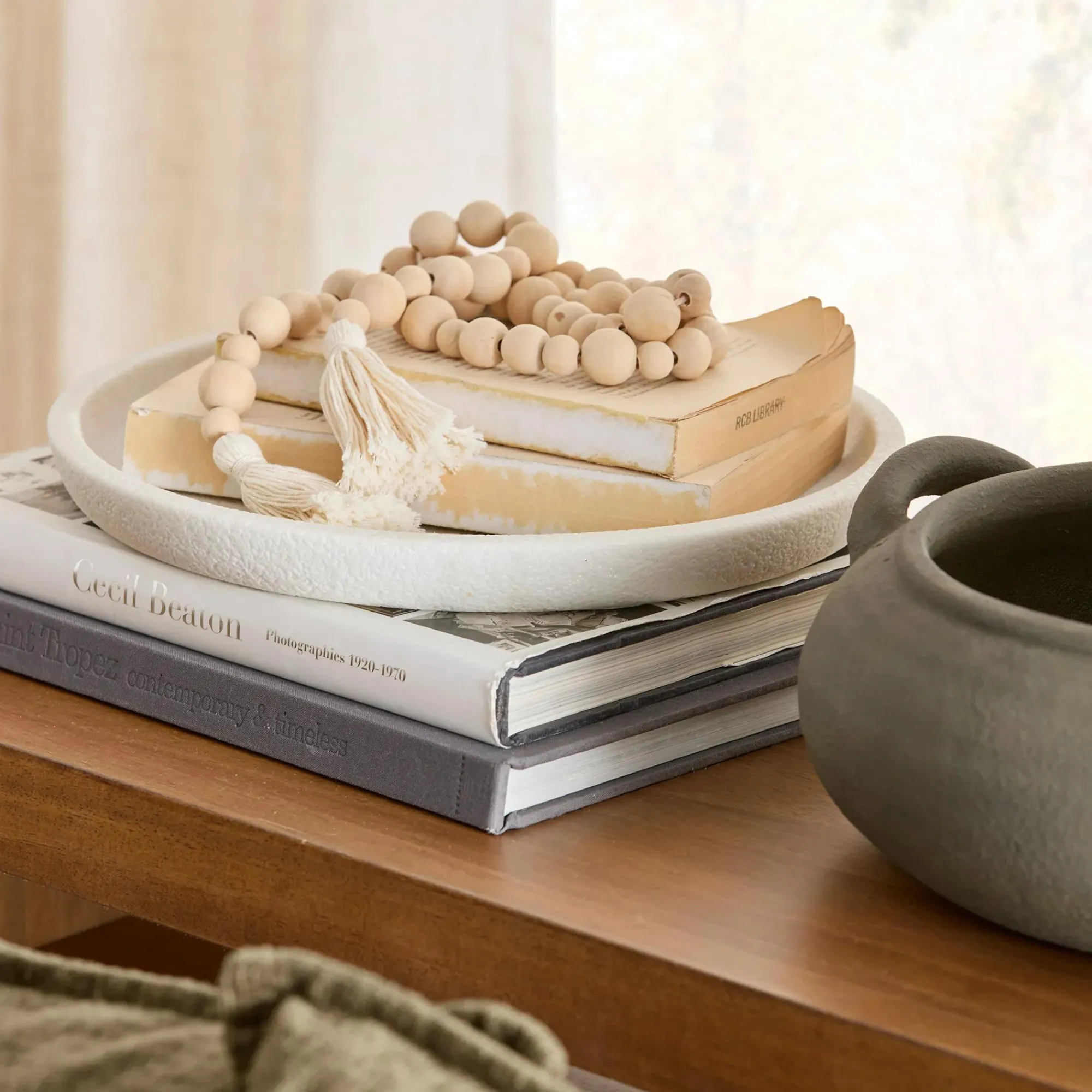 New Bouclair Oversized Decorative Tray