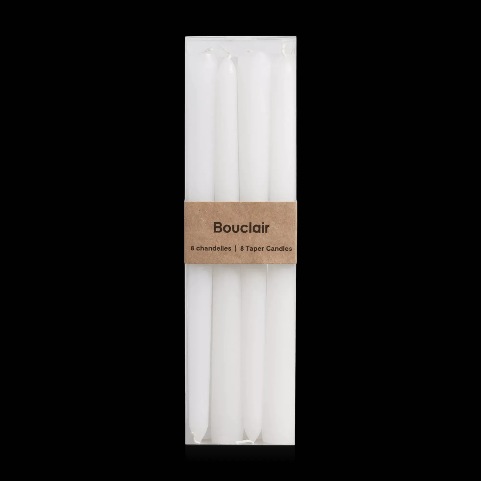 Hot Bouclair Pack of 8 Taper Candles