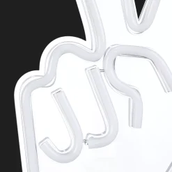 Online Bouclair Peace Sign Neon Light Wall Decor