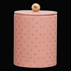 New Bouclair Pink Ceramic Jar