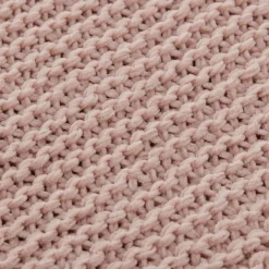 Clearance Bouclair Pink Erna Throw