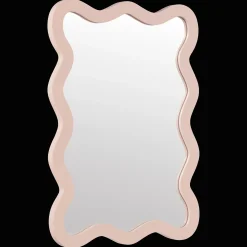 Bouclair Pink Wavy Mirror