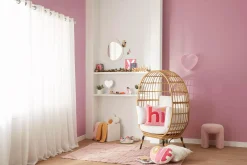 Bouclair Pink Wiley Cotton Rug