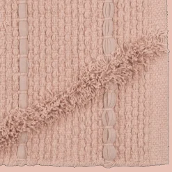 Bouclair Pink Wiley Cotton Rug