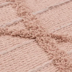 Bouclair Pink Wiley Cotton Rug