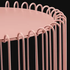 Hot Bouclair Pink Wire Side Table