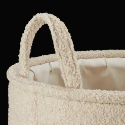 Bouclair Quilted Boucle Hamper