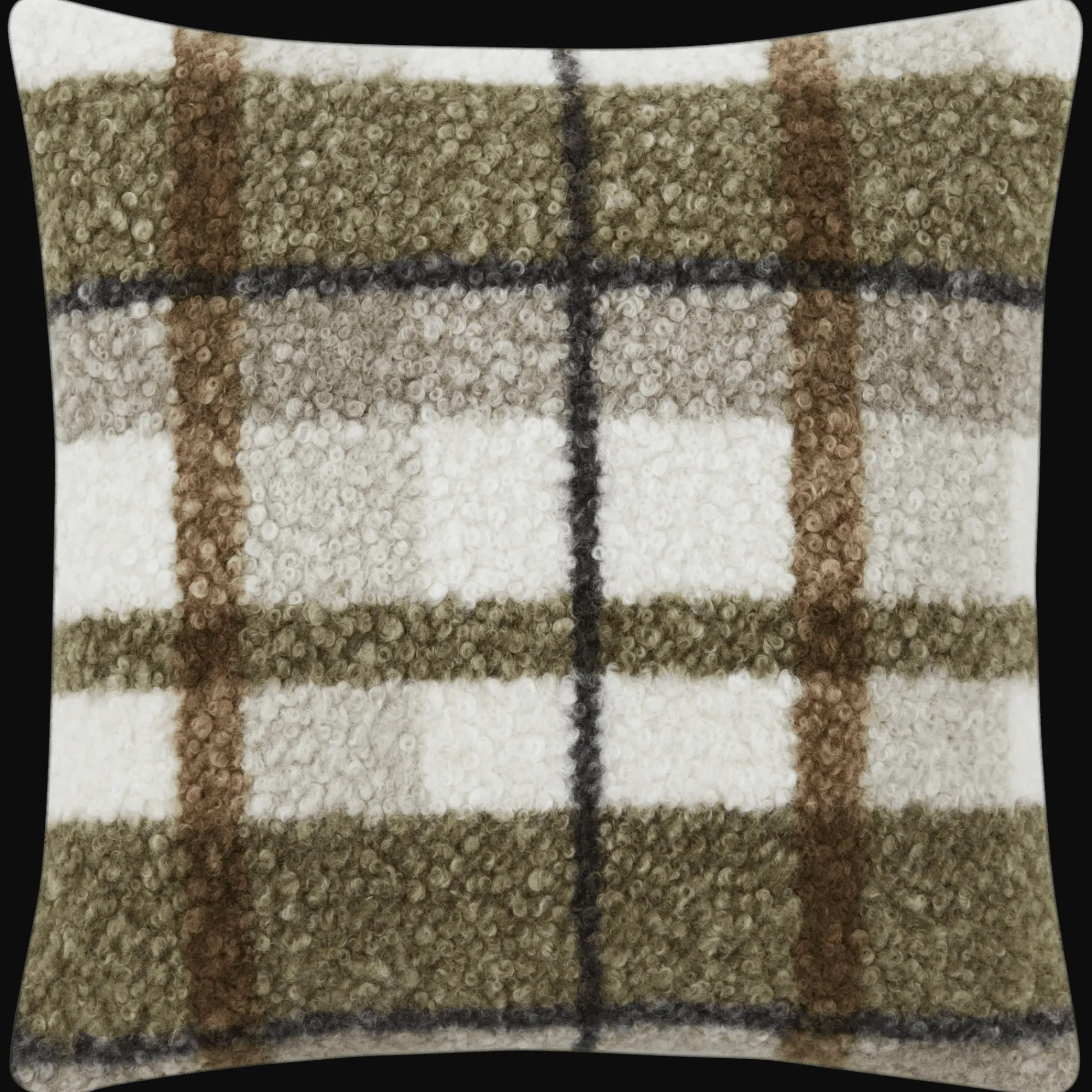 Best Bouclair Ramsay Decorative Plaid Pillow