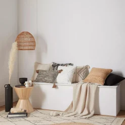 Online Bouclair Rattan Natural Ceiling Lamp