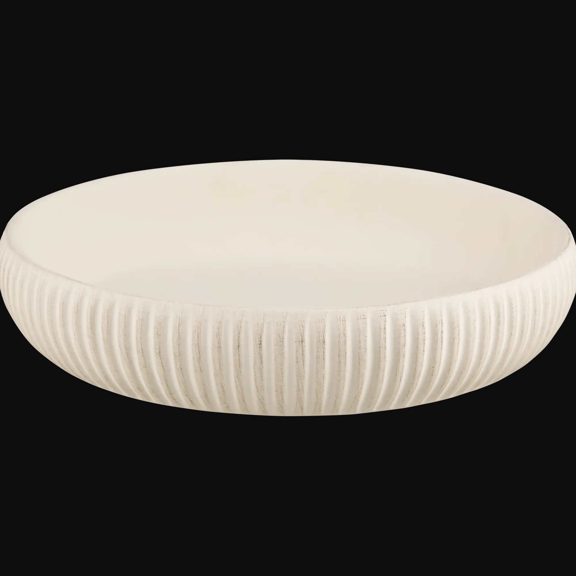 Hot Bouclair Ribbed Ceramic Bowl