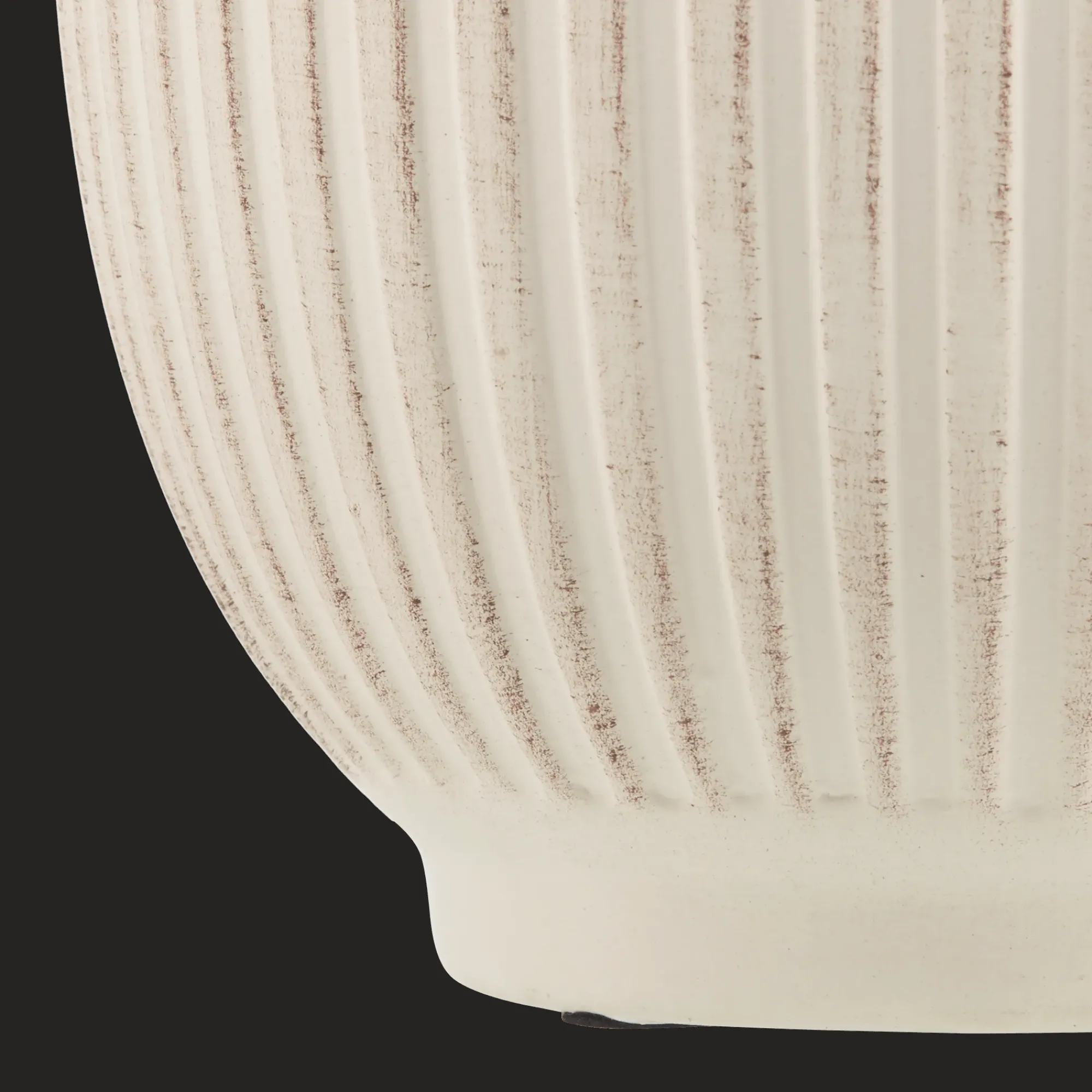 Sale Bouclair Ribbed Ceramic Table Vase