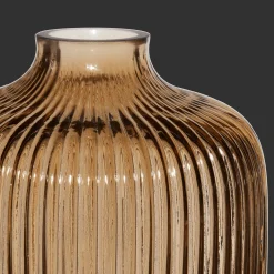 Online Bouclair Ribbed Decorative Glass Vase
