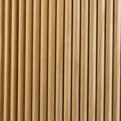 Best Bouclair Ribbed Wood Ceiling Lamp