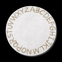 Hot Bouclair Round Alphabet Rug