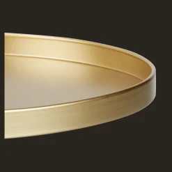 Best Bouclair Round Gold Serving Tray