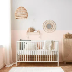 Clearance Bouclair Round Natural Fiber Bead Mirror