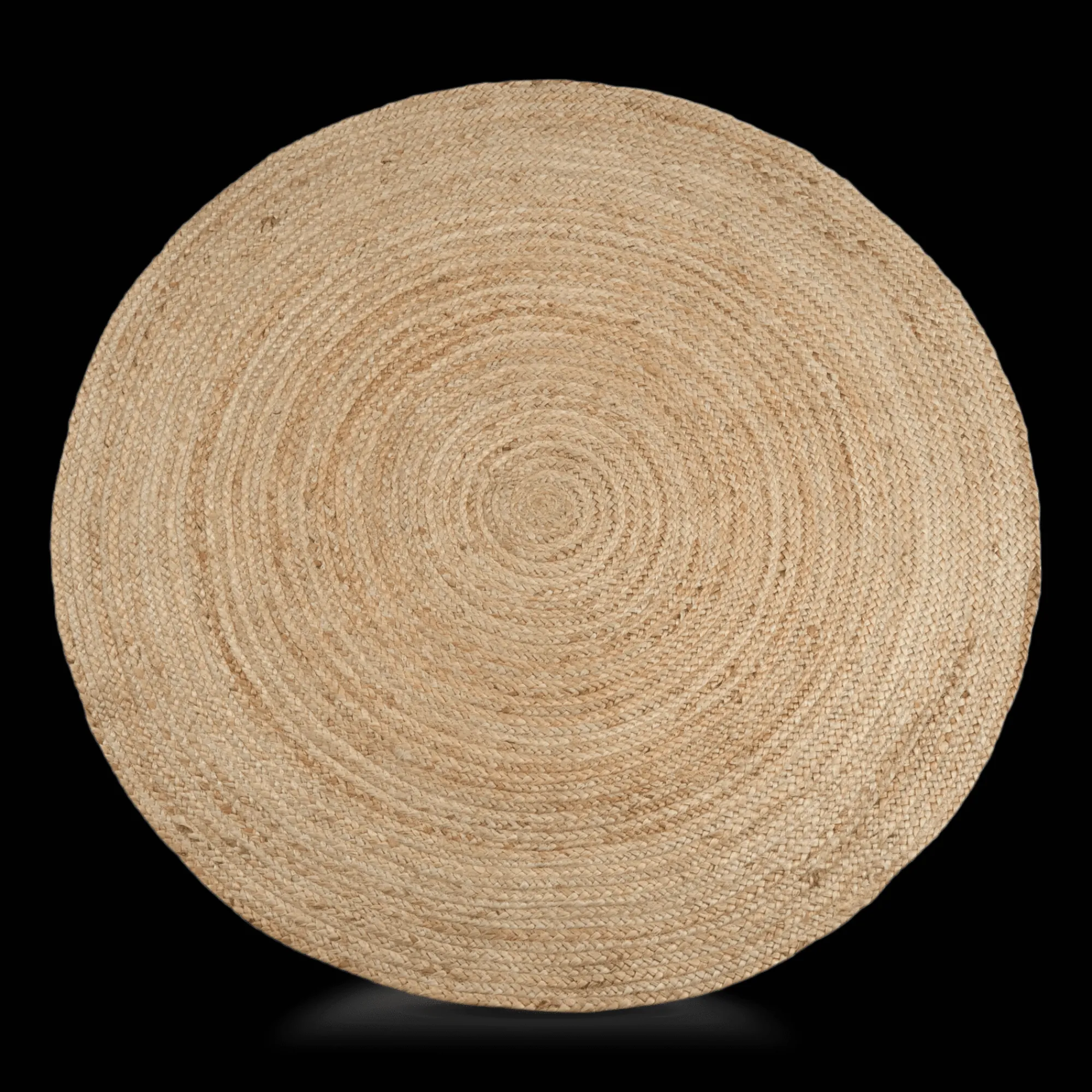 Bouclair Round Solid Jute Rug