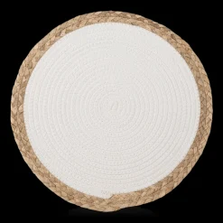 Bouclair Round Straw Placemat