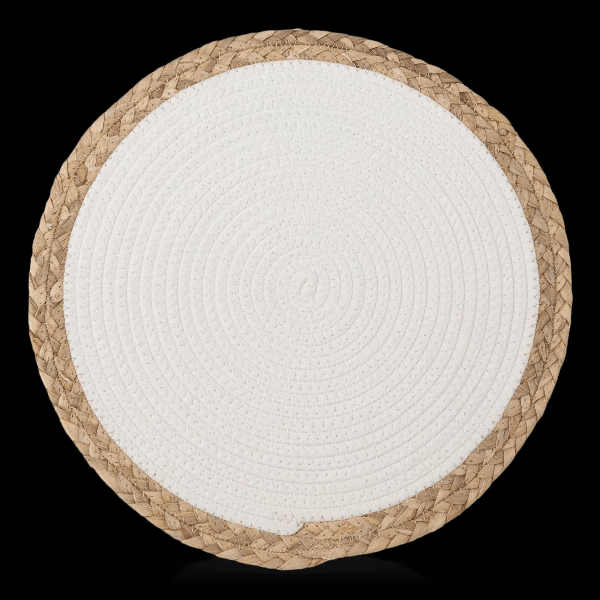 Bouclair Round Straw Placemat