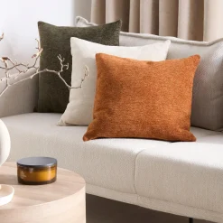 Bouclair Rust Ansley Decorative Pillow