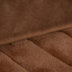 Best Bouclair Rust Cougar Faux Fur Throw