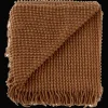 Clearance Bouclair Rust Marilou Throw