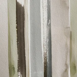 Hot Bouclair Sage Lines Framed Art