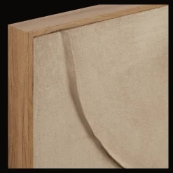 Online Bouclair Sand Curves Framed Art