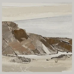 New Bouclair Sand Landscape Framed Art