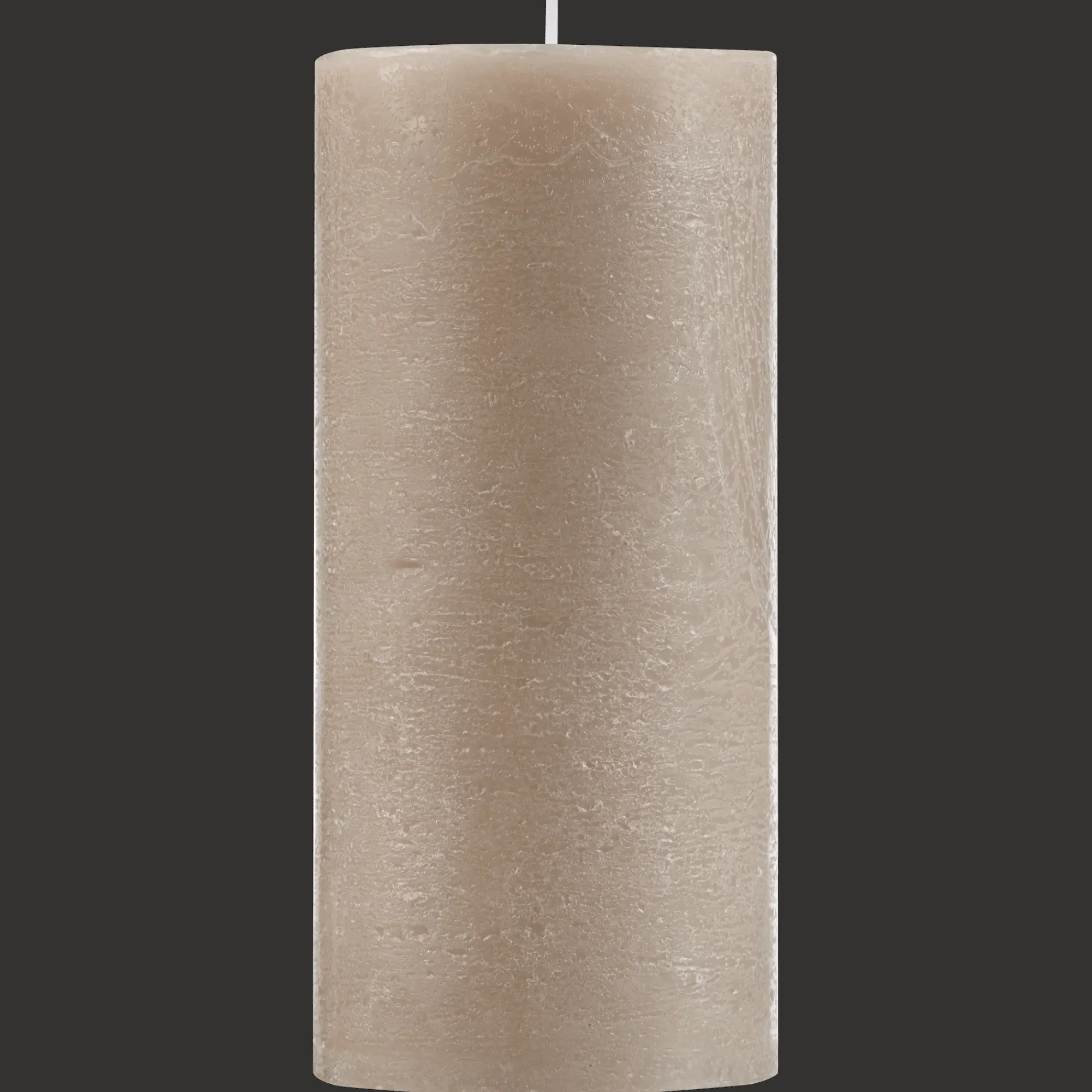 Bouclair Sand Marled Pillar Candle