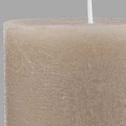 Bouclair Sand Marled Pillar Candle