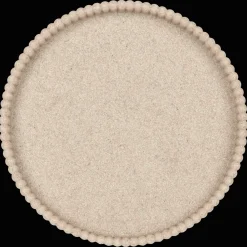 Online Bouclair Sand Ribbed Tray