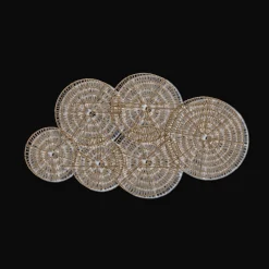 Outlet Bouclair Seagrass Circles Wall Art