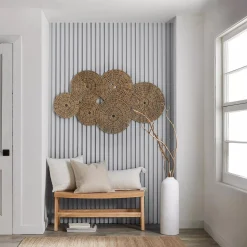 Outlet Bouclair Seagrass Circles Wall Art