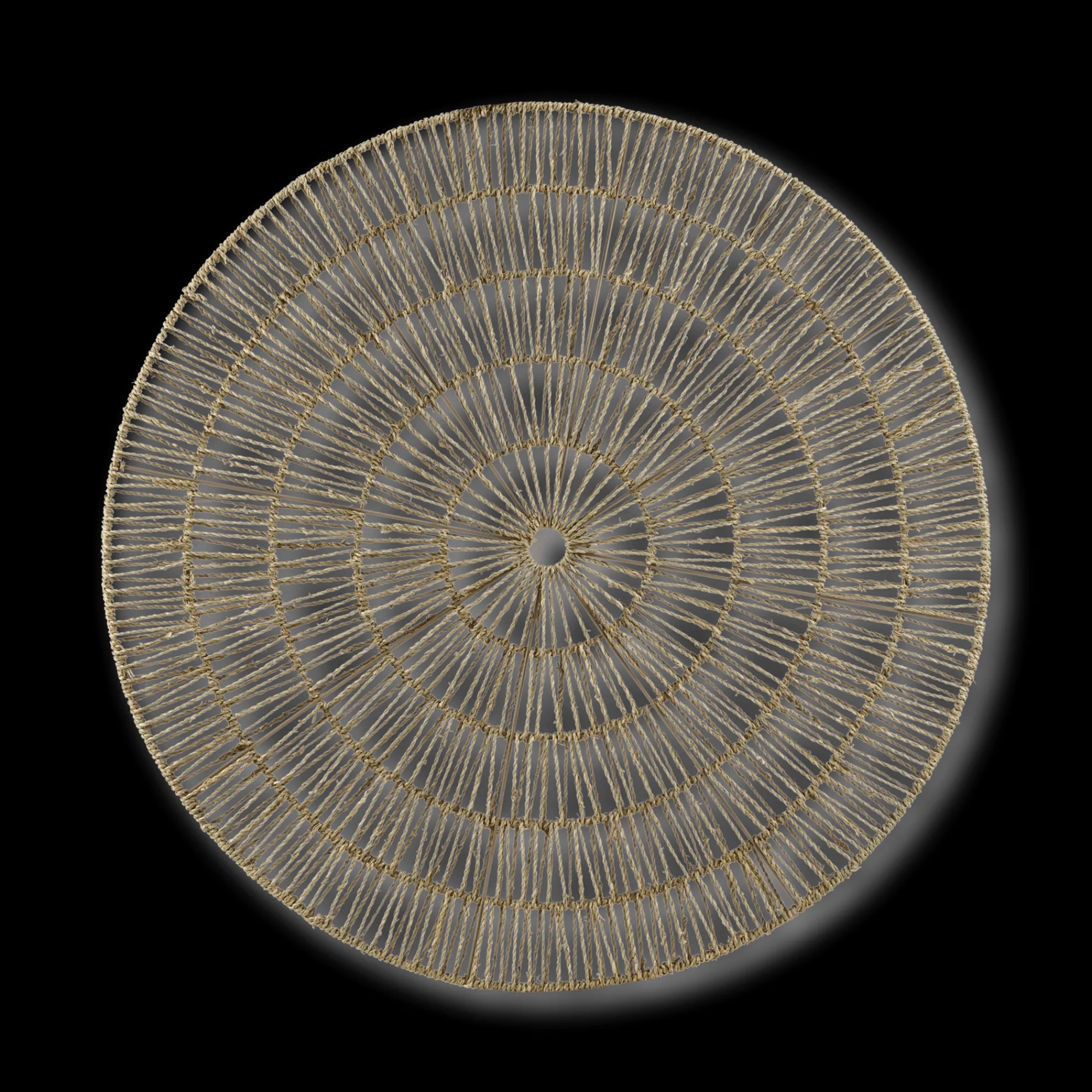 New Bouclair Seagrass Wall Plaque