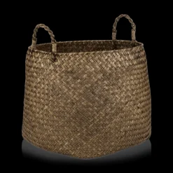 Discount Bouclair Seagrass Woven Basket