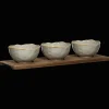 Hot Bouclair Set of 3 Bowls with Tray