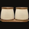 Sale Bouclair Set of 2 Ceramic Jar