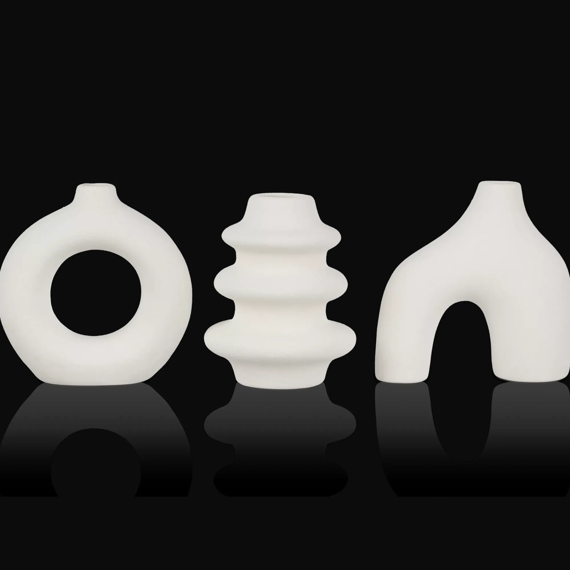 Hot Bouclair Set of 3 Decorative Table Vases