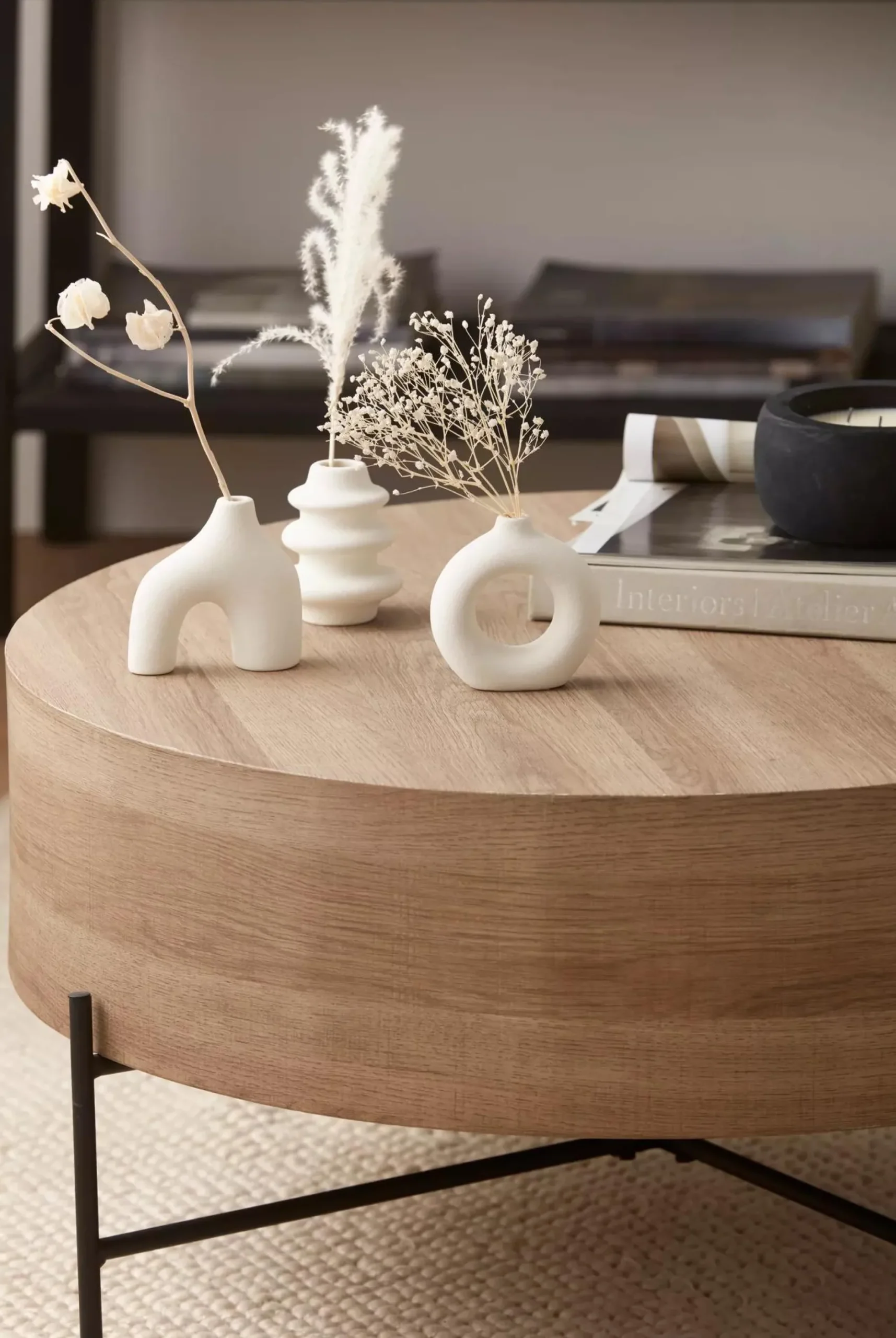 Hot Bouclair Set of 3 Decorative Table Vases