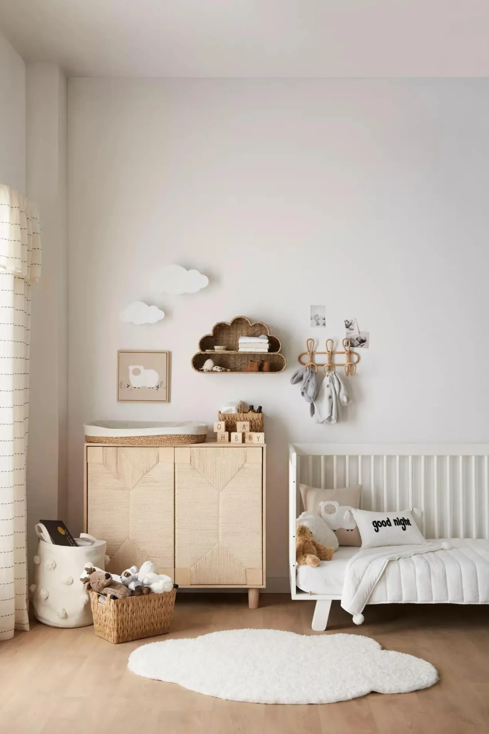 Online Bouclair Set of 3 Rattan Hooks