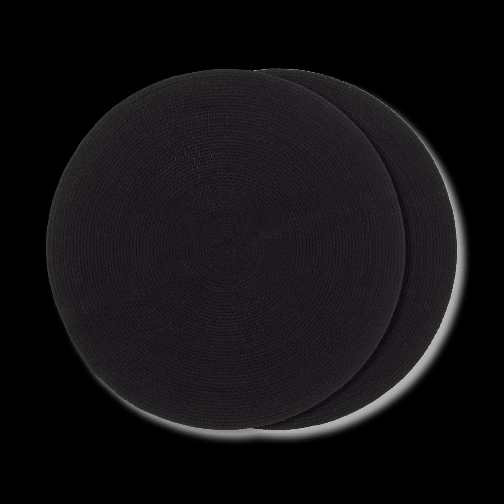 Hot Bouclair Set of 2 Round Placemats