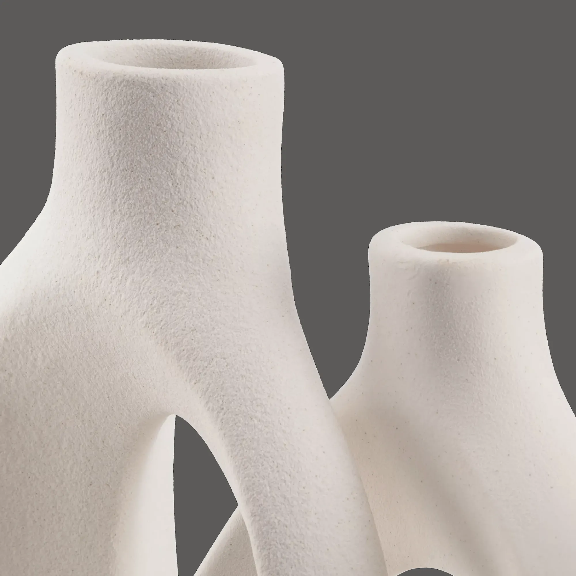 Best Bouclair Set of 2 Speckled Ceramic Table Vase