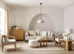 Best Bouclair Set of 2 Speckled Ceramic Table Vase