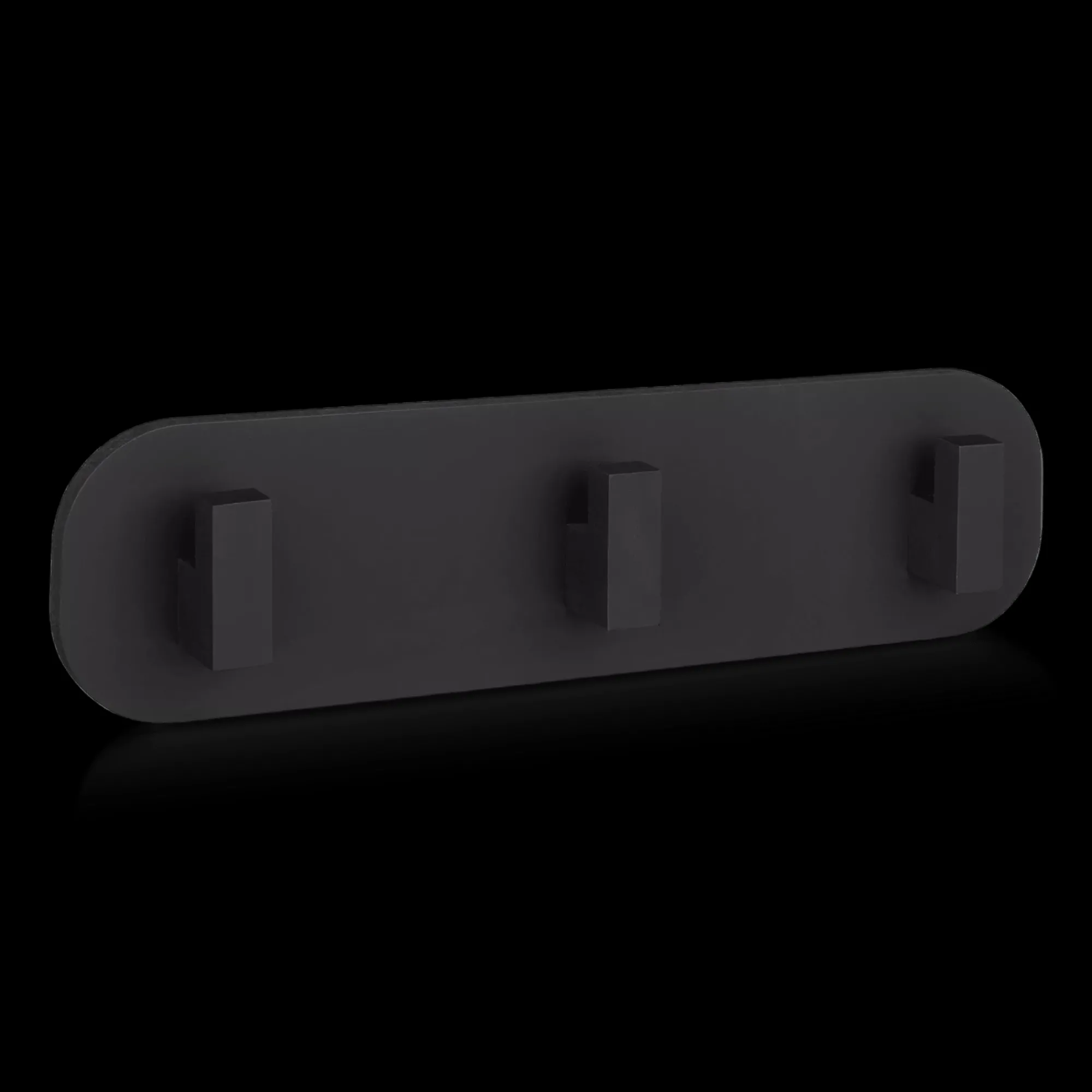 New Bouclair Set of 3 Wall Hooks on Plaque