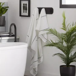 New Bouclair Set of 3 Wall Hooks on Plaque